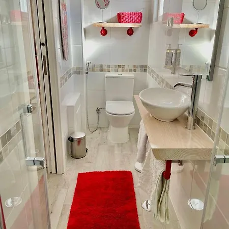 Apartament Bambus House Blue Quarteira Zewnętrze zdjęcie