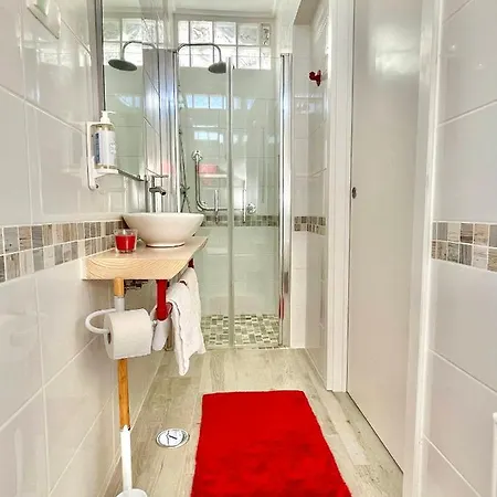 Apartament Bambus House Blue Quarteira Zewnętrze zdjęcie