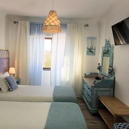 Apartament Bambus House Blue Quarteira Zewnętrze zdjęcie