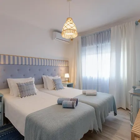 Apartament Bambus House Blue Quarteira Zewnętrze zdjęcie